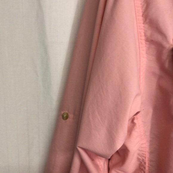EXOFFICIO XL Blush Pink Vented L/S Top Roll Sleeve - Picture 4 of 8